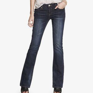 EXPRESS Straight Leg Denim Jean 4 Regular